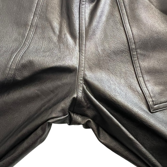 Spanx Leather Like Jogger Black Size XS NEW without Tags - Picture 12 of 15